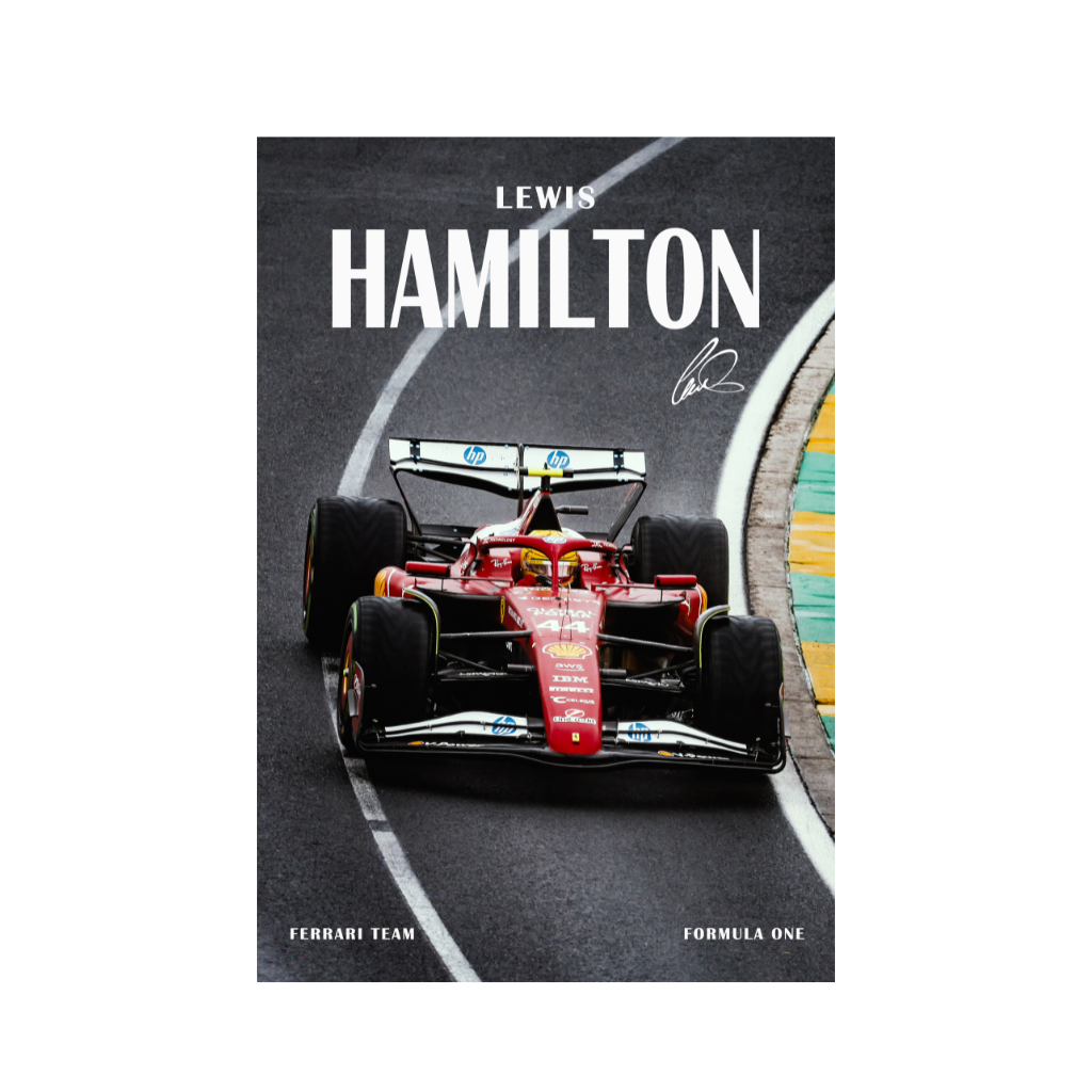 Lewis Hamilton Ferrari On Track