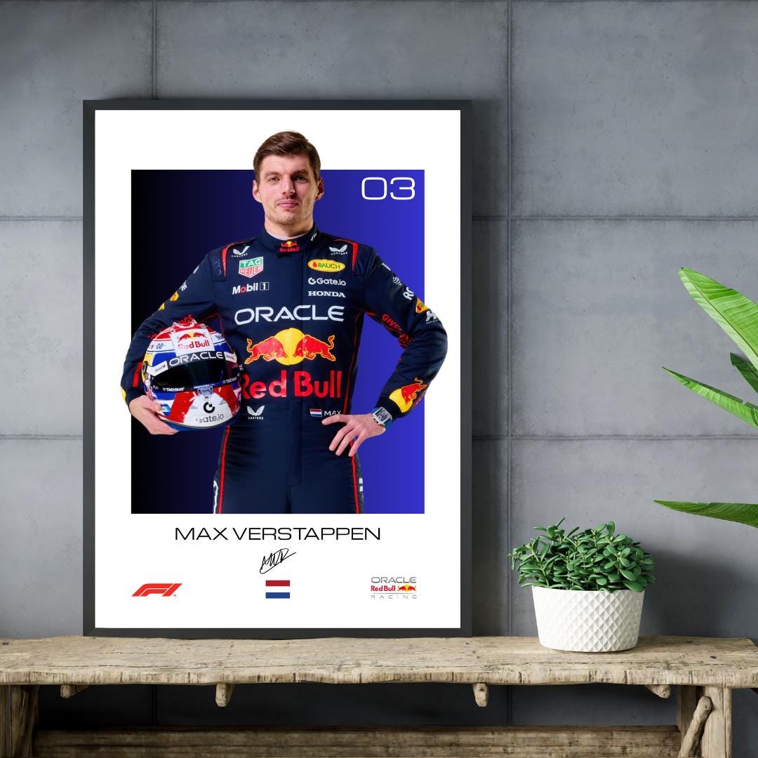 Max Verstappen Red Bull *Digital Download Print*
