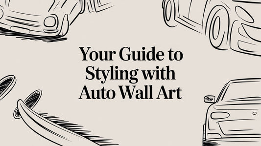 Your Guide to Styling with Auto Wall Art
