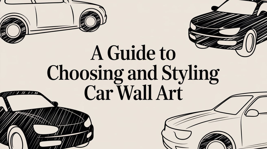 A Guide to Choosing and Styling Car Wall Art