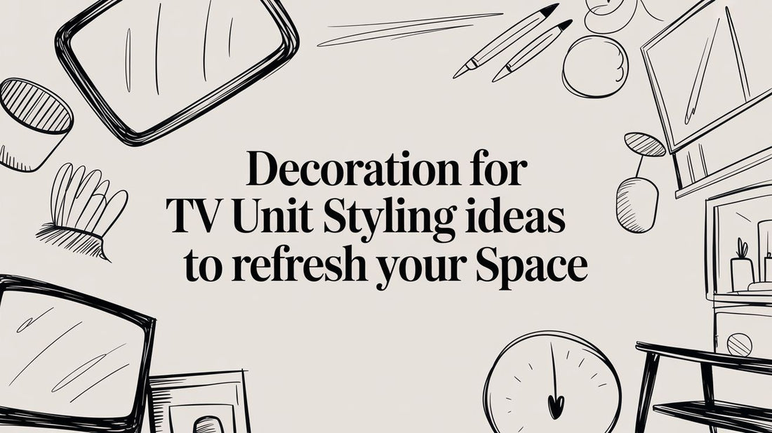 Decoration for TV Unit Styling Ideas to Refresh Your Space