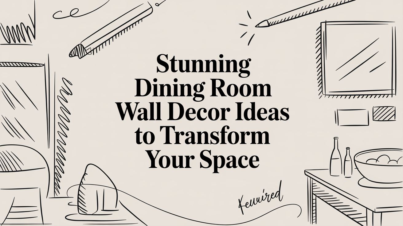 Stunning Dining Room Wall Decor Ideas to Transform Your Space – TrackNation