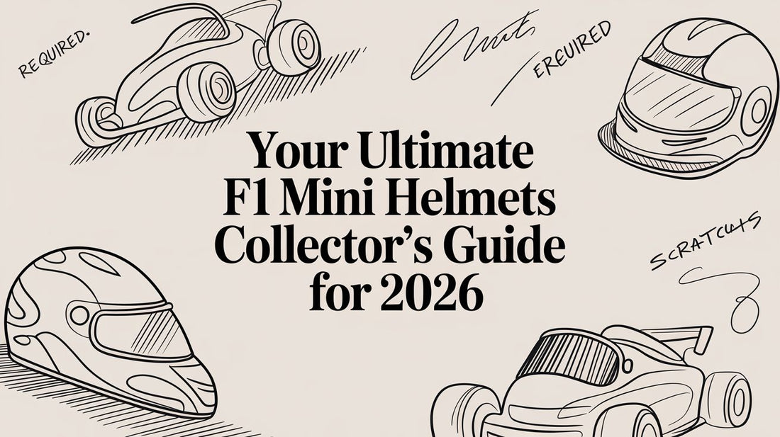 Your Ultimate F1 Mini Helmets Collector's Guide for 2026