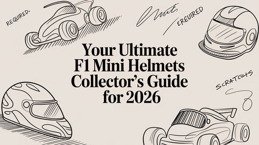 Your Ultimate F1 Mini Helmets Collector's Guide for 2026