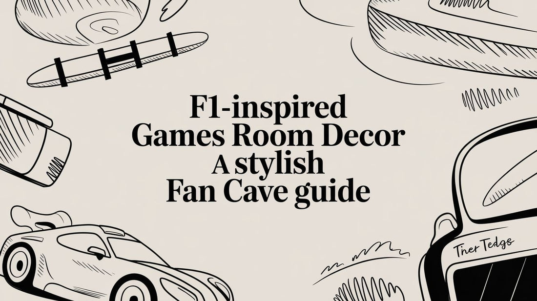 F1-Inspired Games Room Decor A Stylish Fan Cave Guide