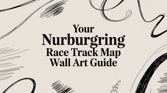 Your Nurburgring Race Track Map Wall Art Guide