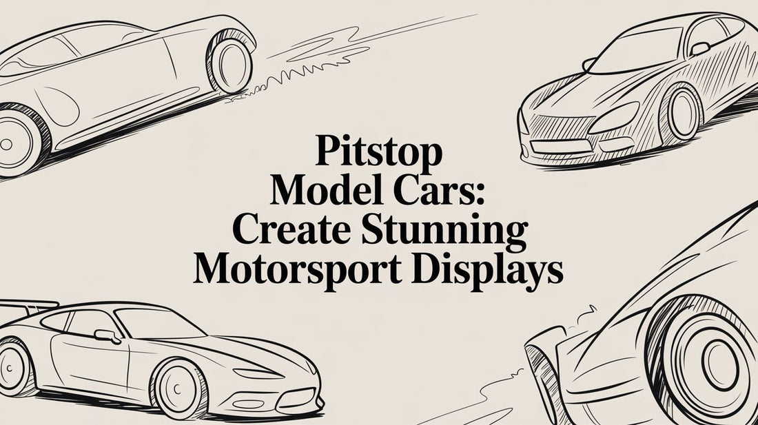 Pitstop model cars: Create Stunning Motorsport Displays