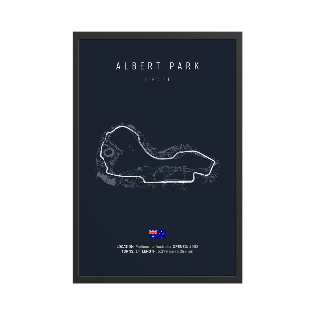 Racetrack Framed Prints