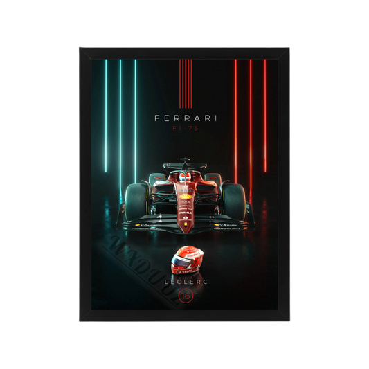 Ferrari F175 Leclerc print frame