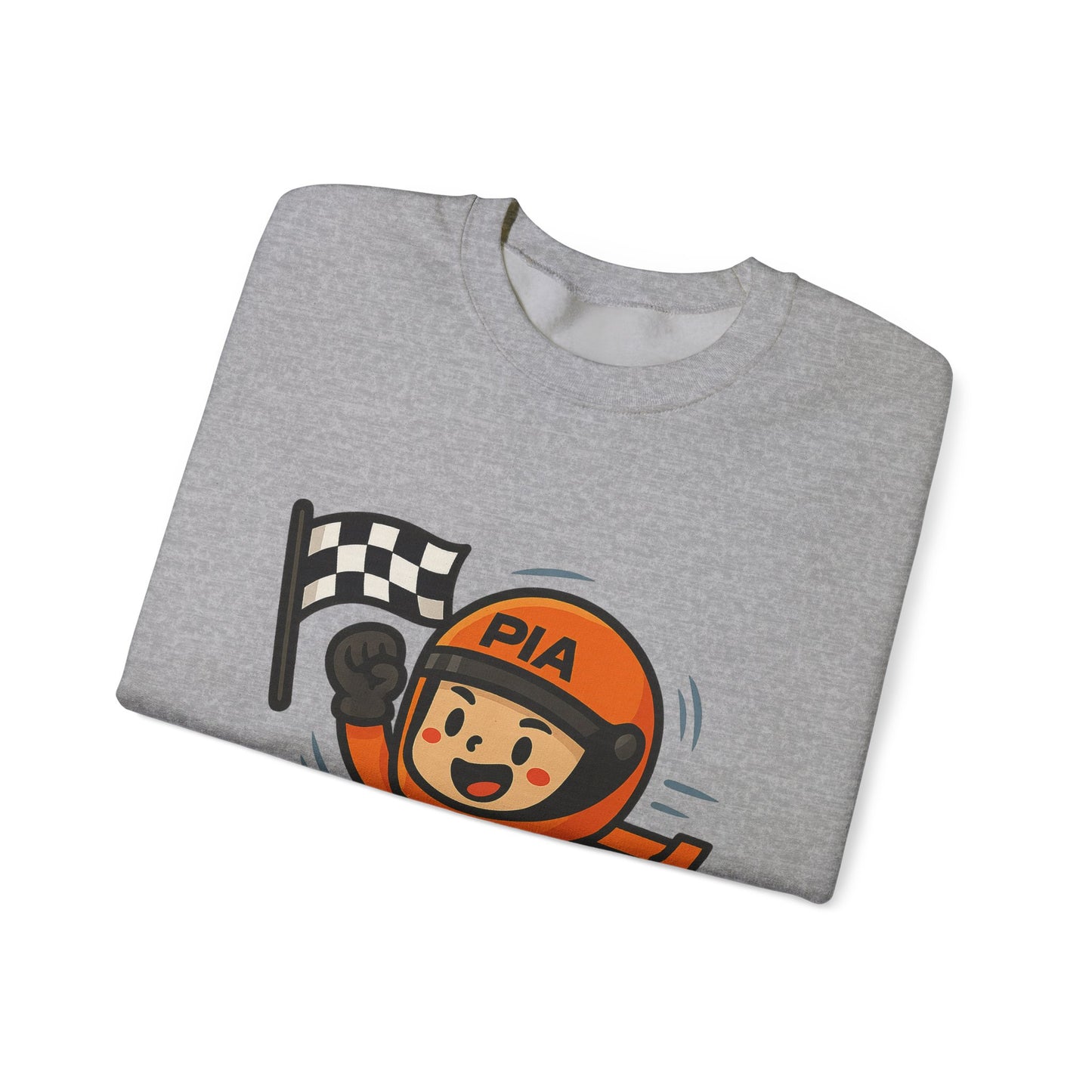 F1 racing mascot sweatshirt print