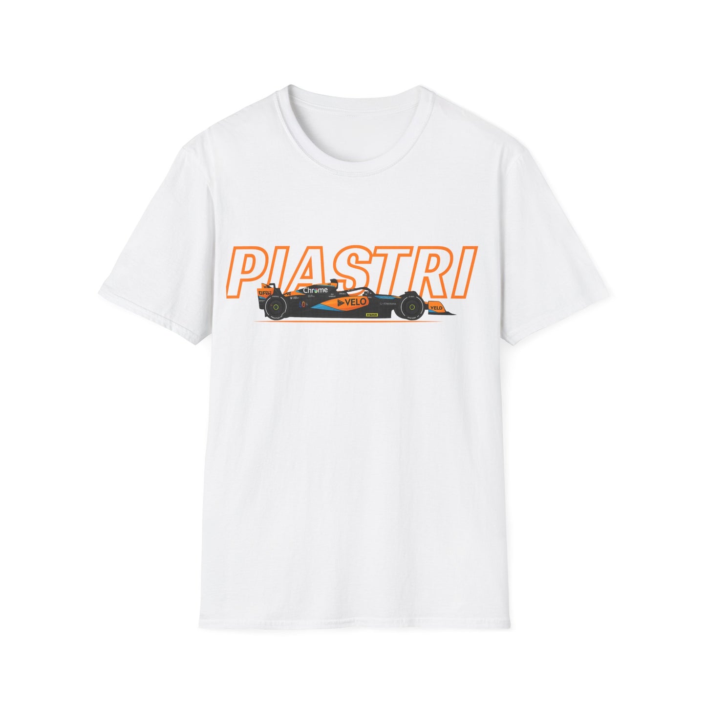 Piastri Racing Car T-Shirt — Formula 1 Graphic Tee
