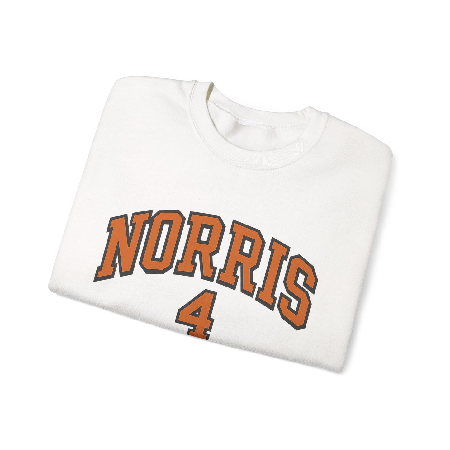 Norris 4 EST 1999 Crewneck Sweatshirt — Vintage Collegiate Track Team Pullover