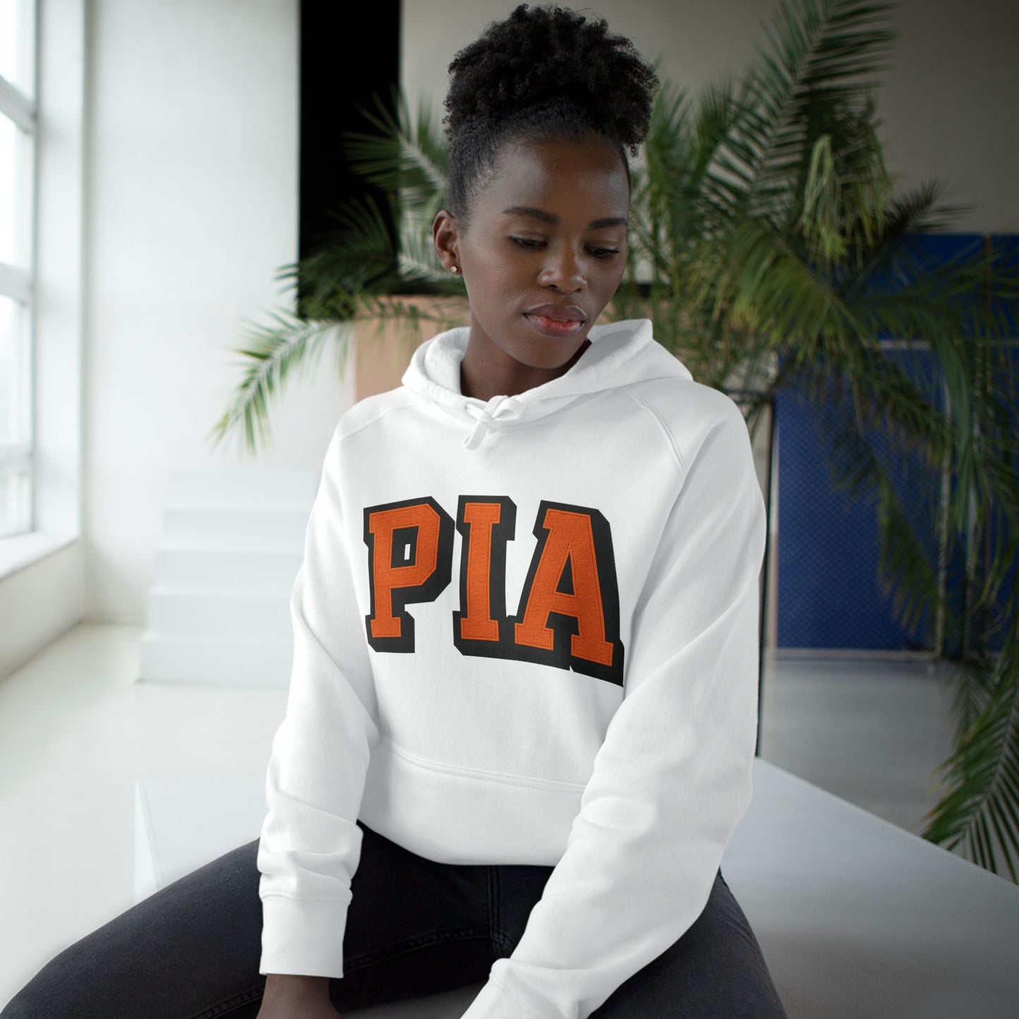 PIA Arch Logo Hoodie — Track & Field Nation Athletic Pullover