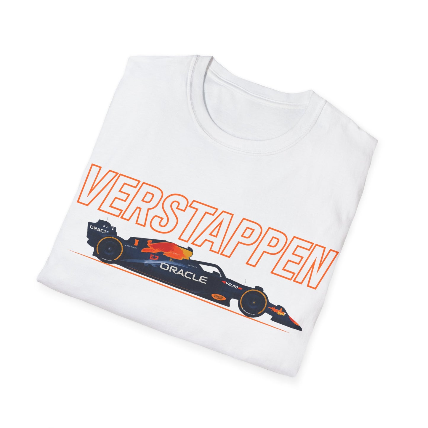 Racing Car Graphic T-Shirt — 'VERSTAPPEN' Motorsport Tee