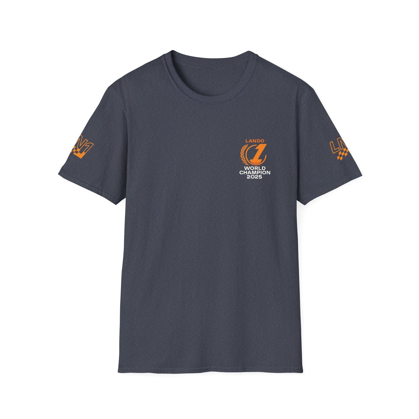 Lando Norris world champion shirt graphic