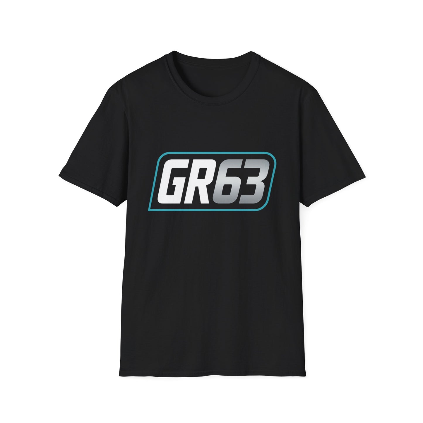 GR63 Racing Number T-Shirt — Personalized 'George Russell' Back Graphic