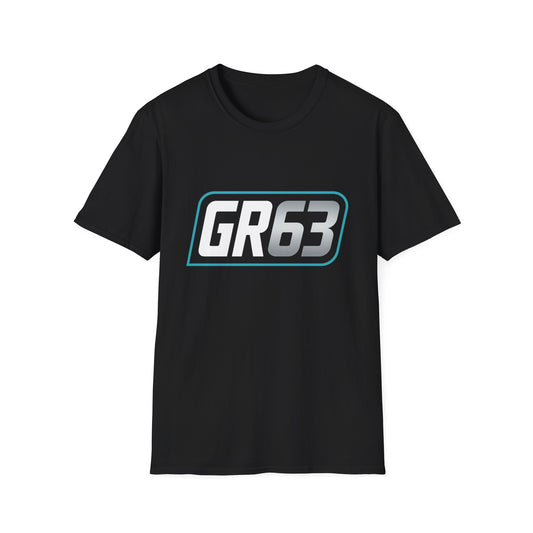 GR63 Racing Number T-Shirt — Personalized 'George Russell' Back Graphic