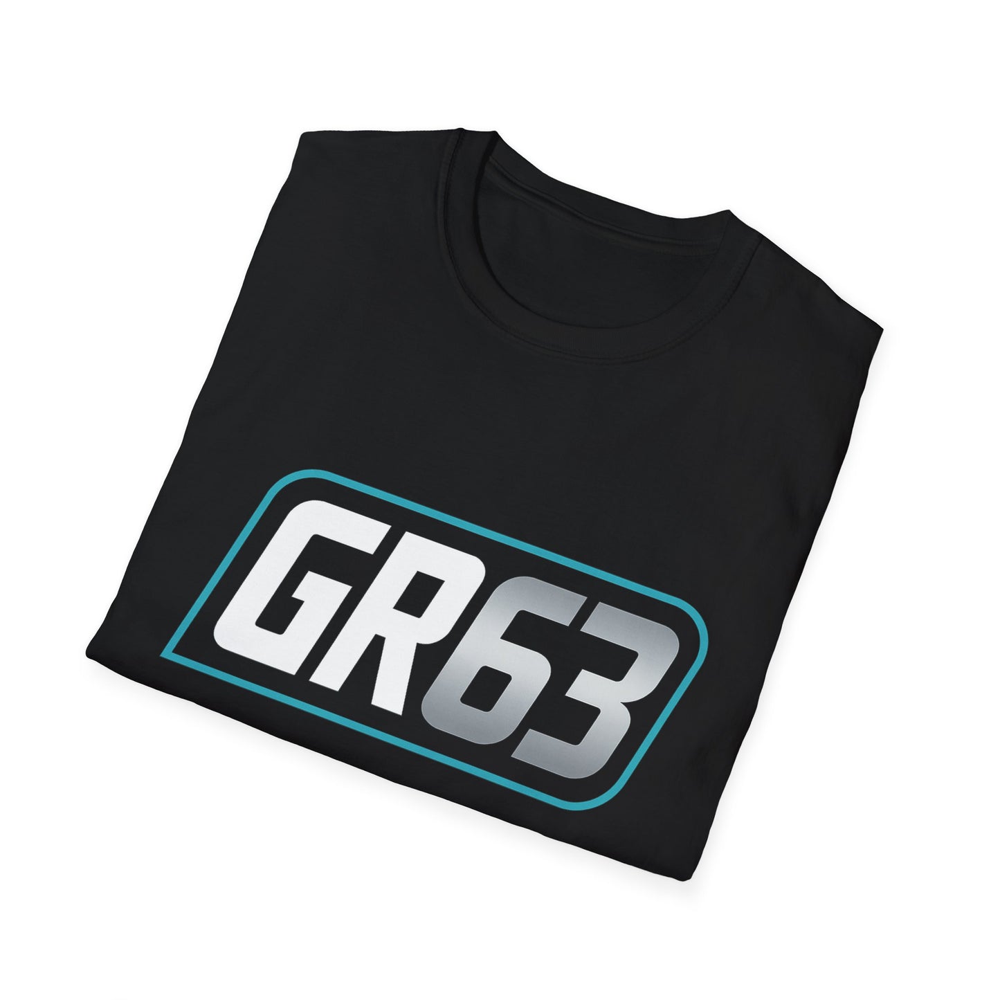 GR63 Racing Number T-Shirt — Personalized 'George Russell' Back Graphic