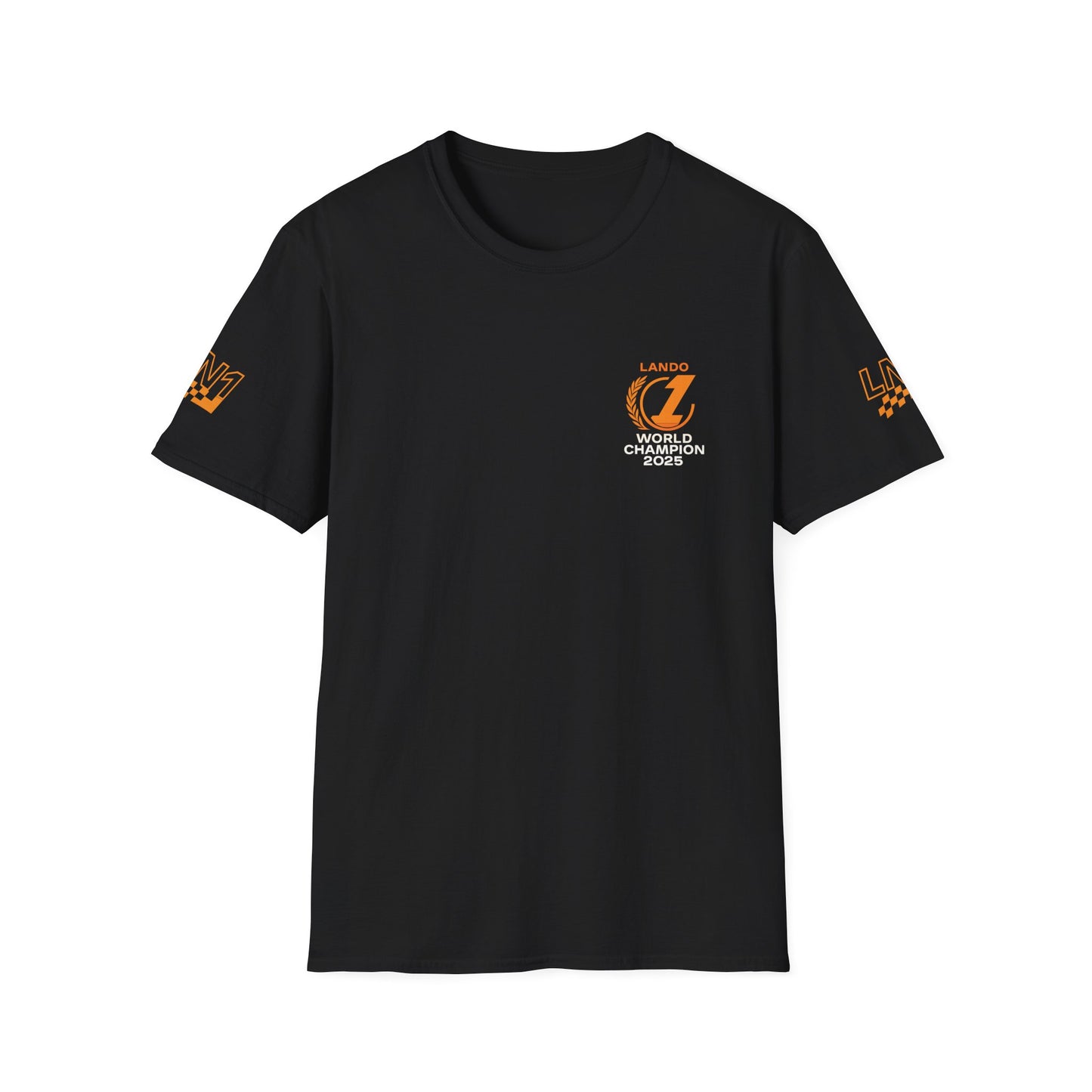 Lando Norris world champion shirt graphic