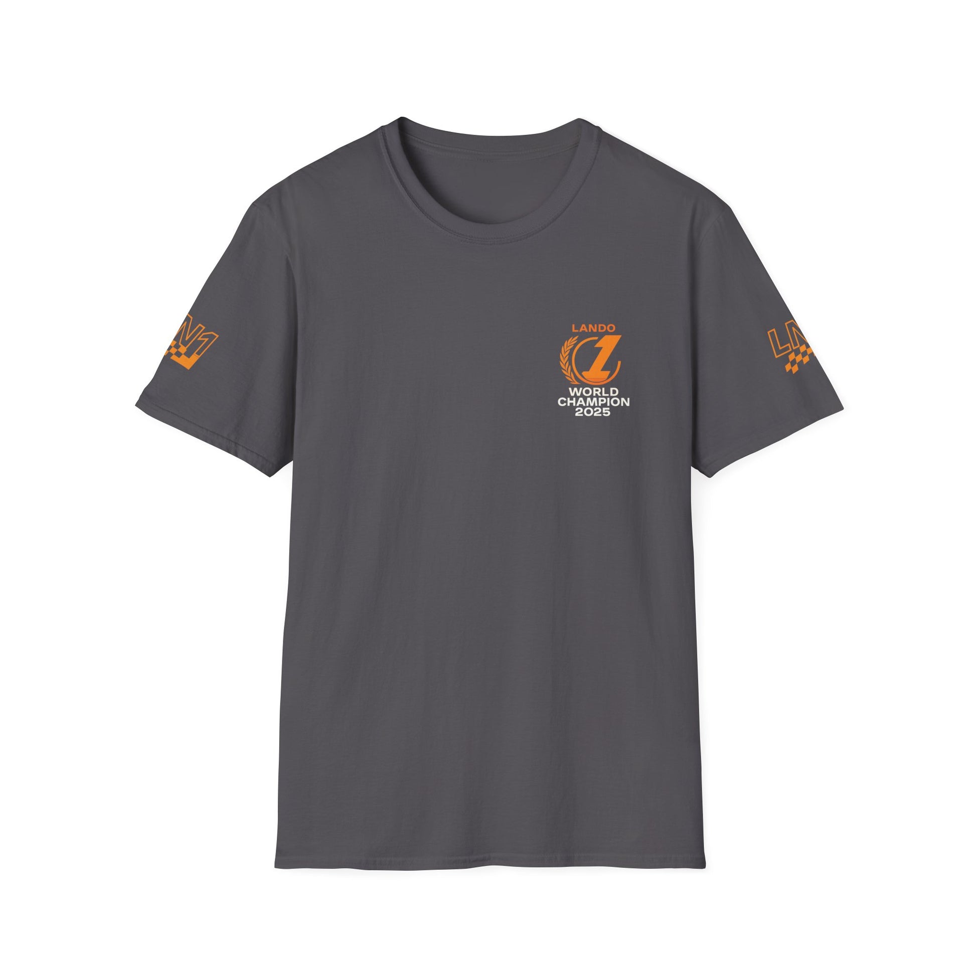 Lando Norris world champion shirt graphic