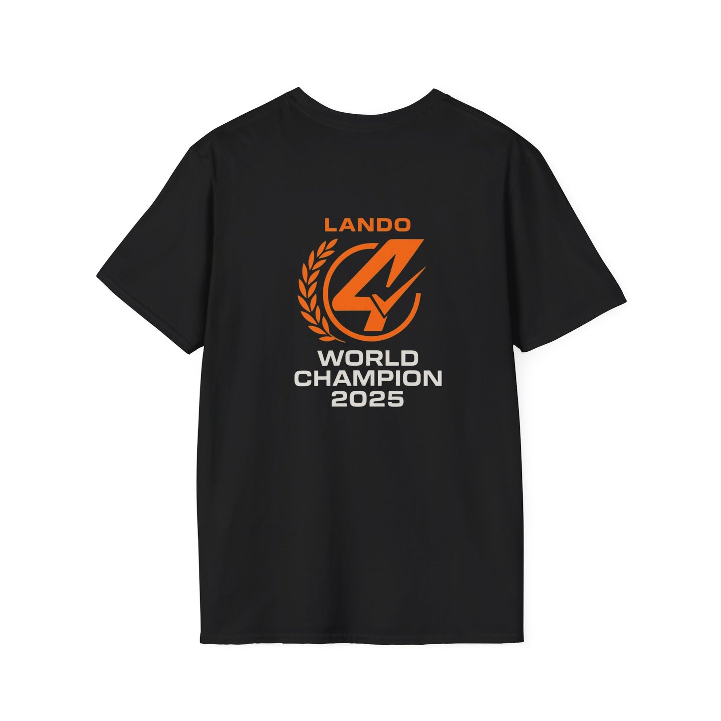 Lando World Champion 2025 T-Shirt Rear Logo