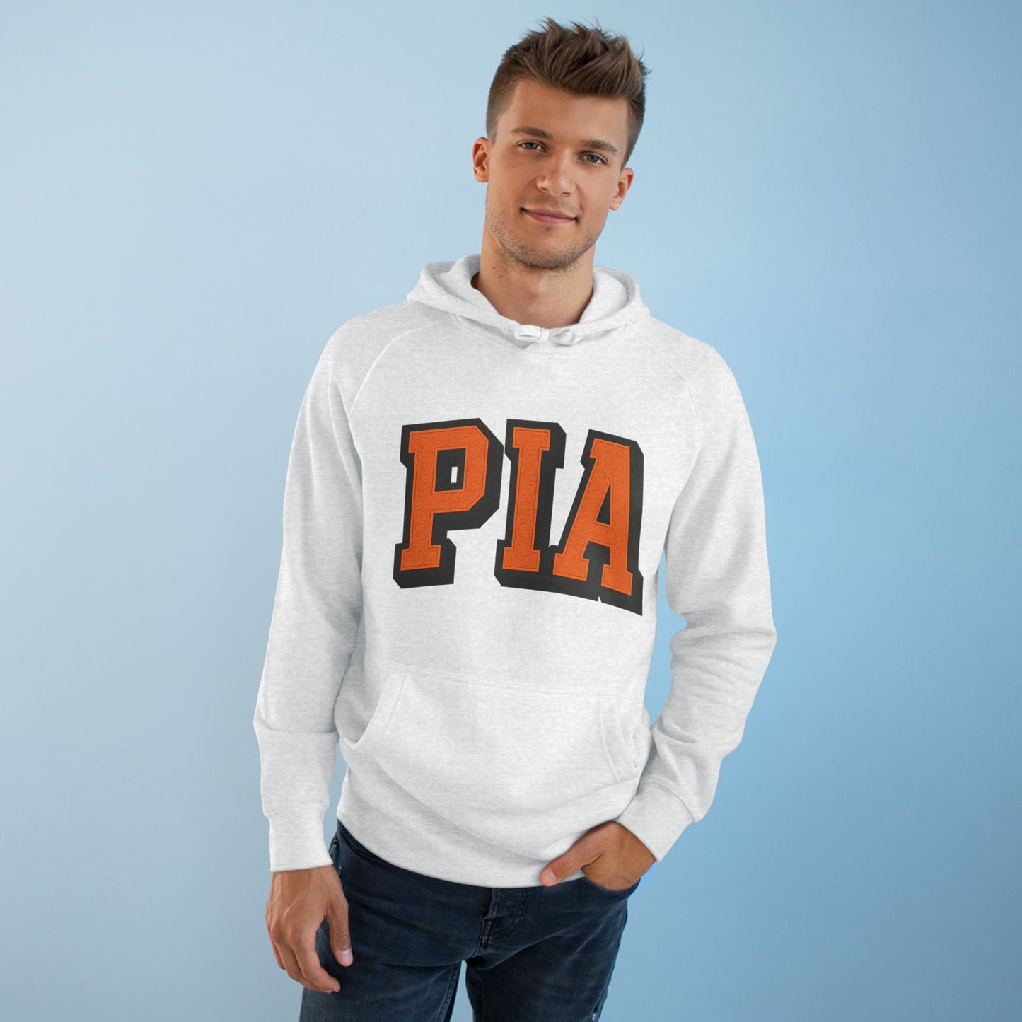 PIA Arch Logo Hoodie — Track & Field Nation Athletic Pullover