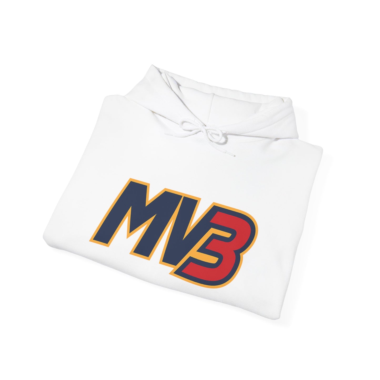 MVB Logo Hoodie — Bold Max Verstappen Sports Pullover
