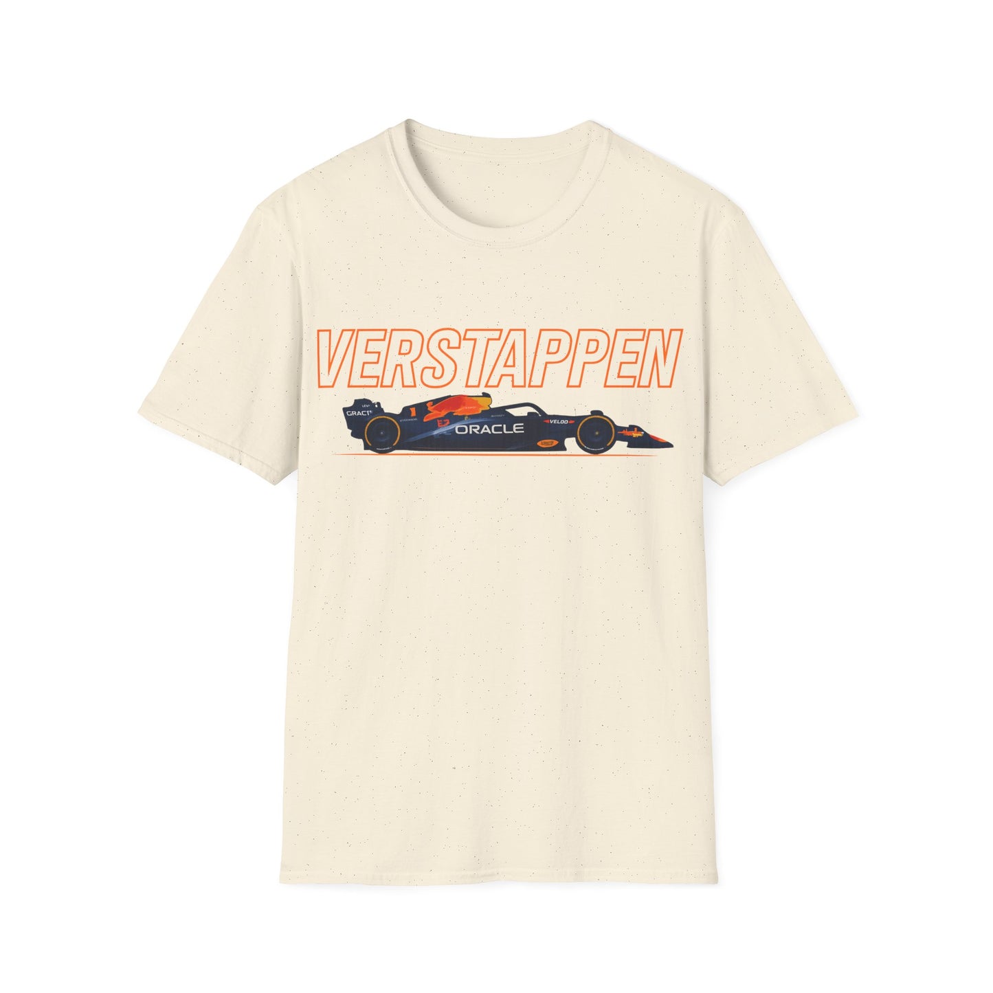 Racing Car Graphic T-Shirt — 'VERSTAPPEN' Motorsport Tee
