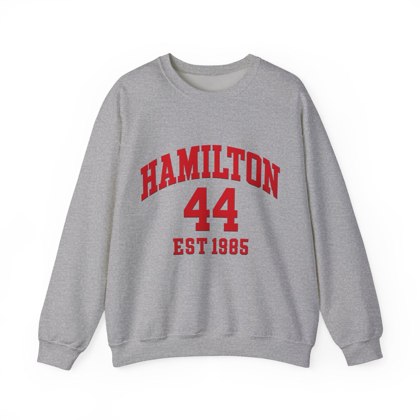 Hamilton 44 Crewneck Sweatshirt – Vintage Collegiate Track Team Design