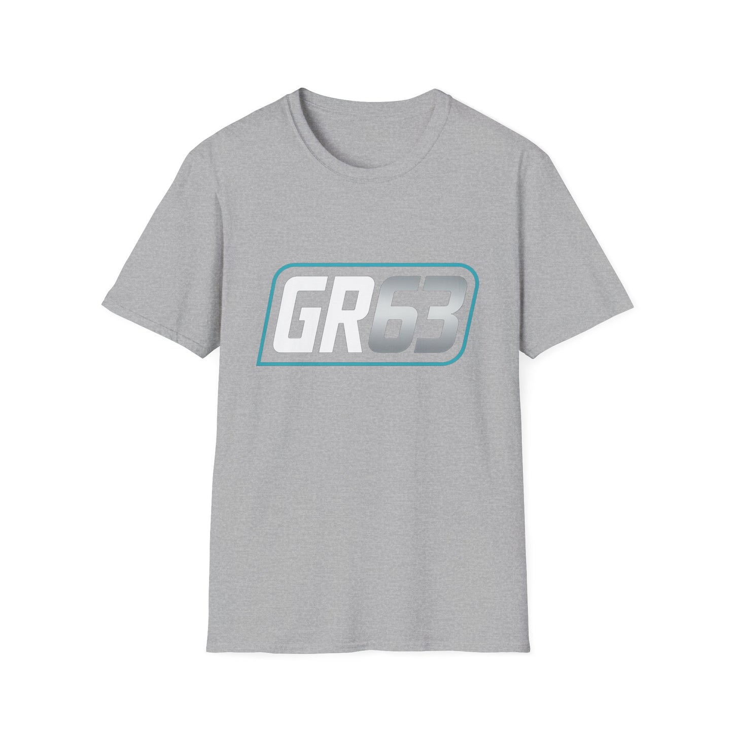 GR63 Racing Number T-Shirt — Personalized 'George Russell' Back Graphic