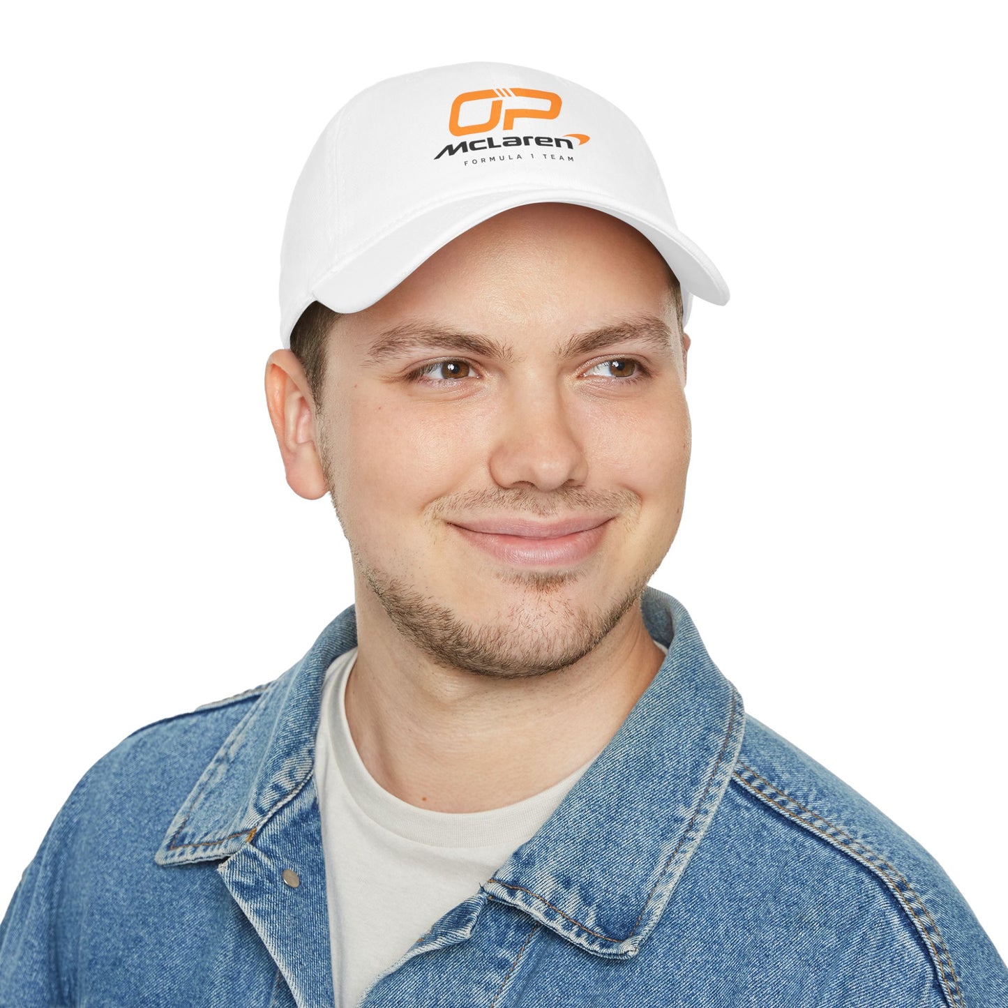 McLaren GP Logo Baseball Cap — Low Profile Racing Hat