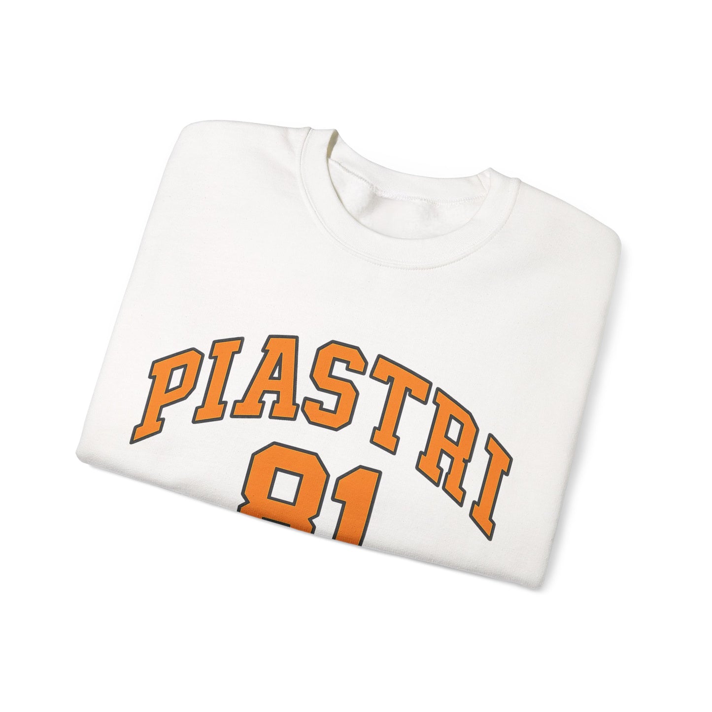 PiASTRI 81 Crewneck Sweatshirt – Vintage Collegiate EST 2021 Pullover