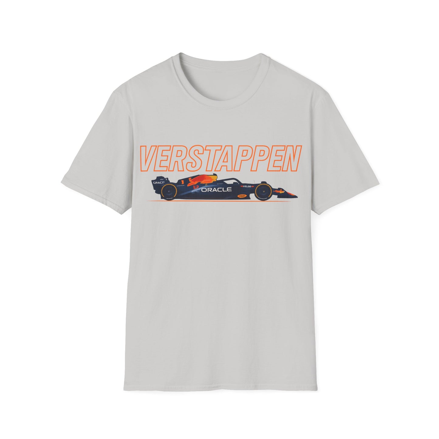 Racing Car Graphic T-Shirt — 'VERSTAPPEN' Motorsport Tee
