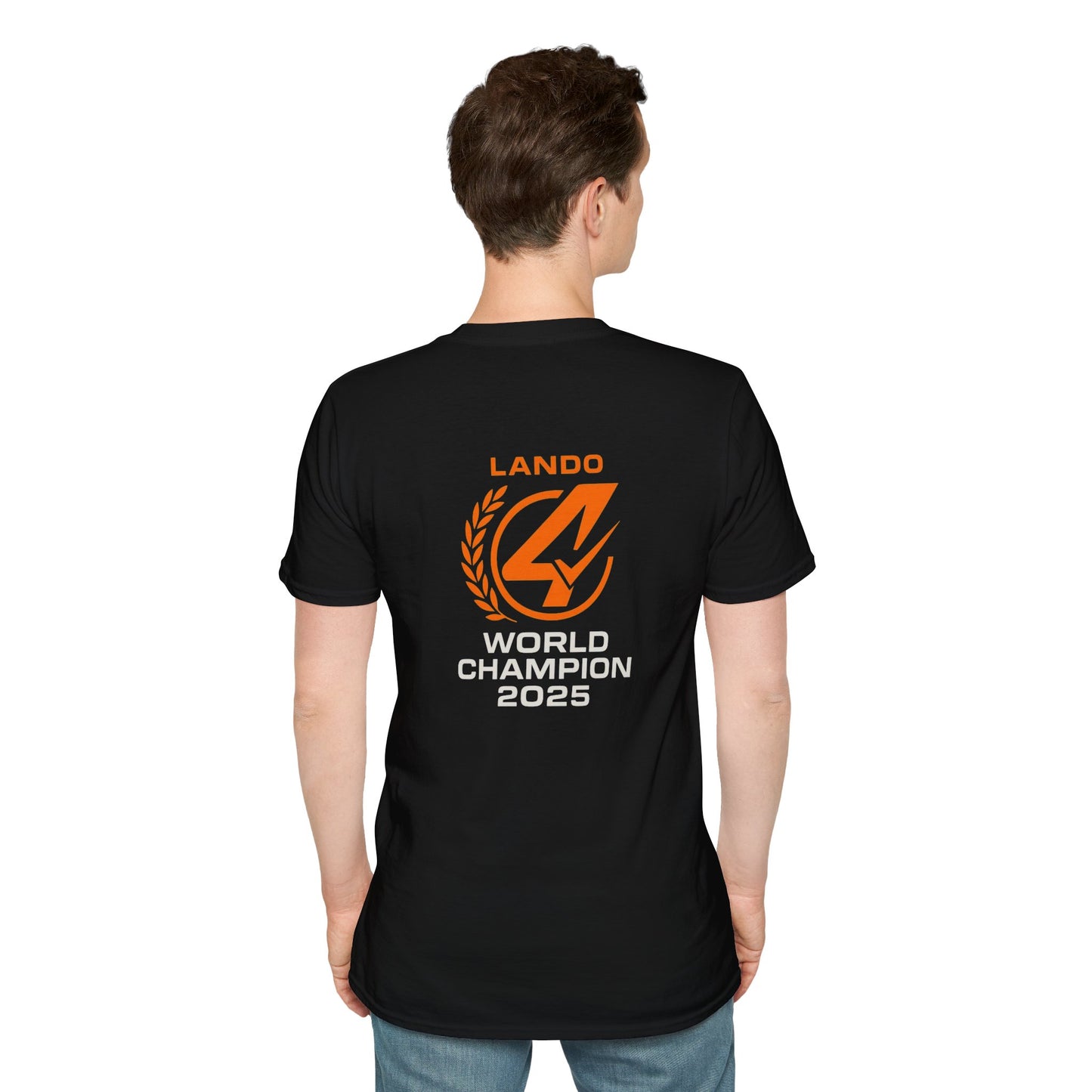 Lando World Champion 2025 T-Shirt Rear Logo