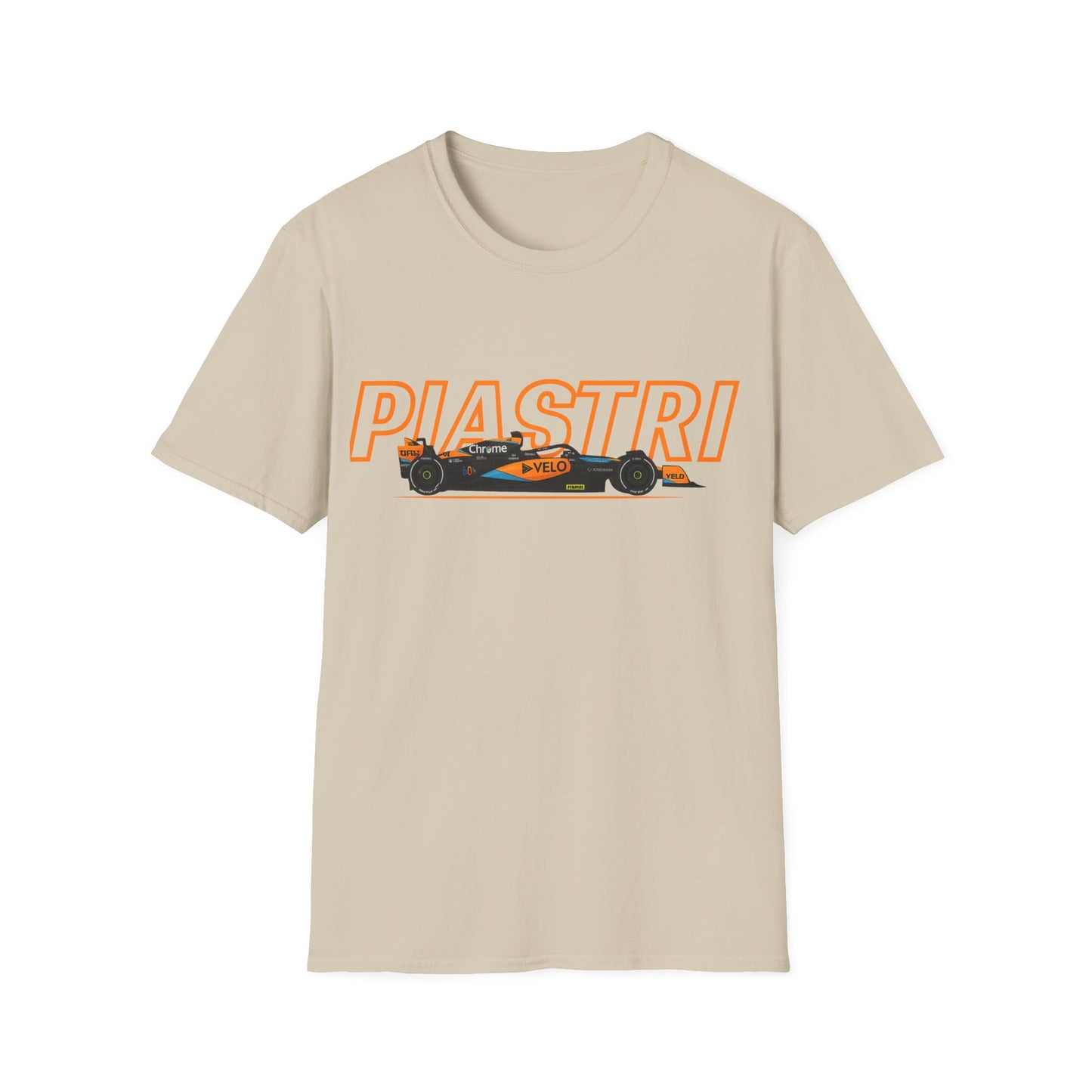 Piastri Racing Car T-Shirt — Formula 1 Graphic Tee