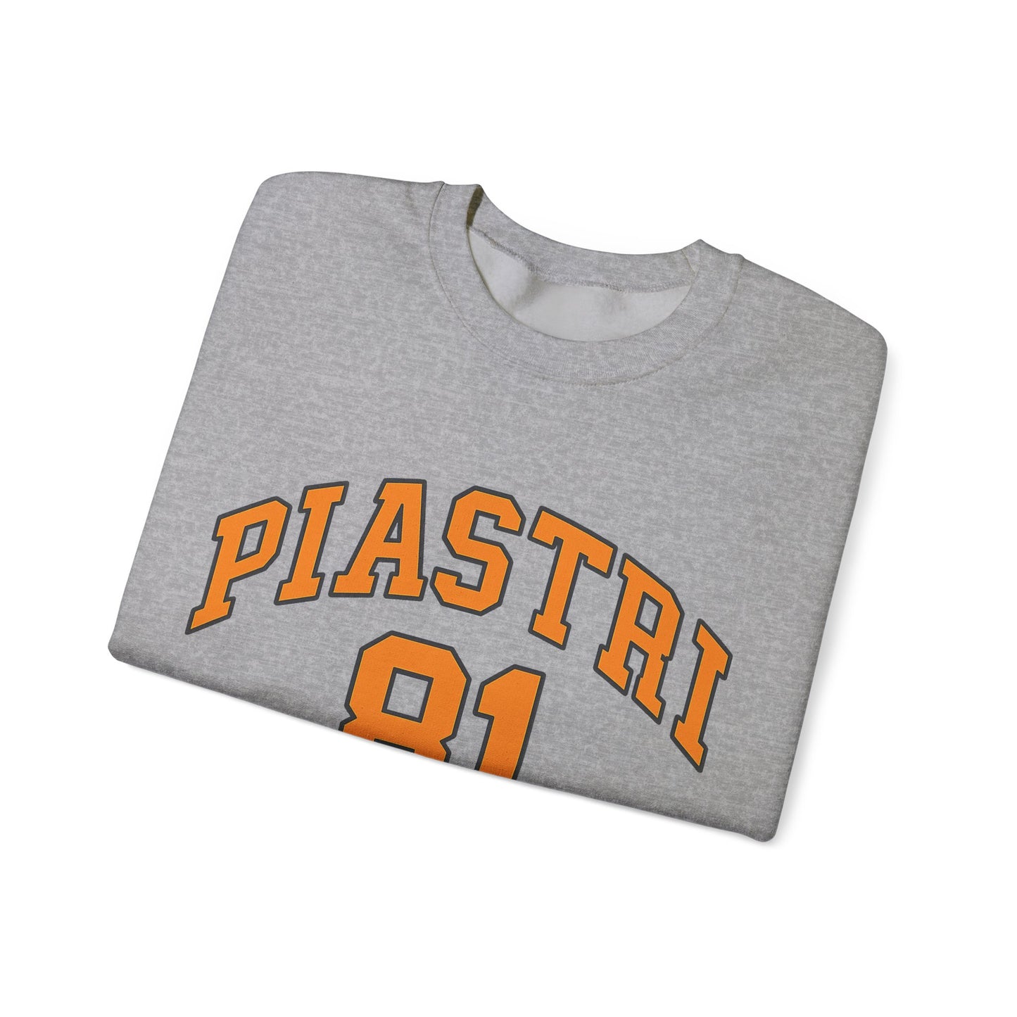 PiASTRI 81 Crewneck Sweatshirt – Vintage Collegiate EST 2021 Pullover
