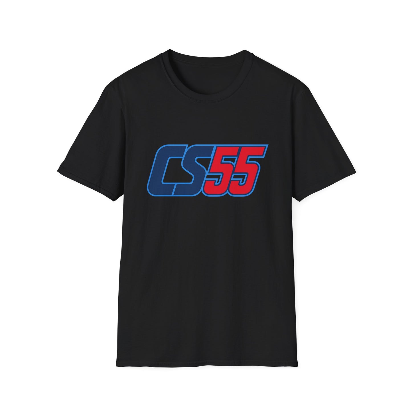 CS55 Racing Logo T‑Shirt — Calos Sainz Motorsport Tee