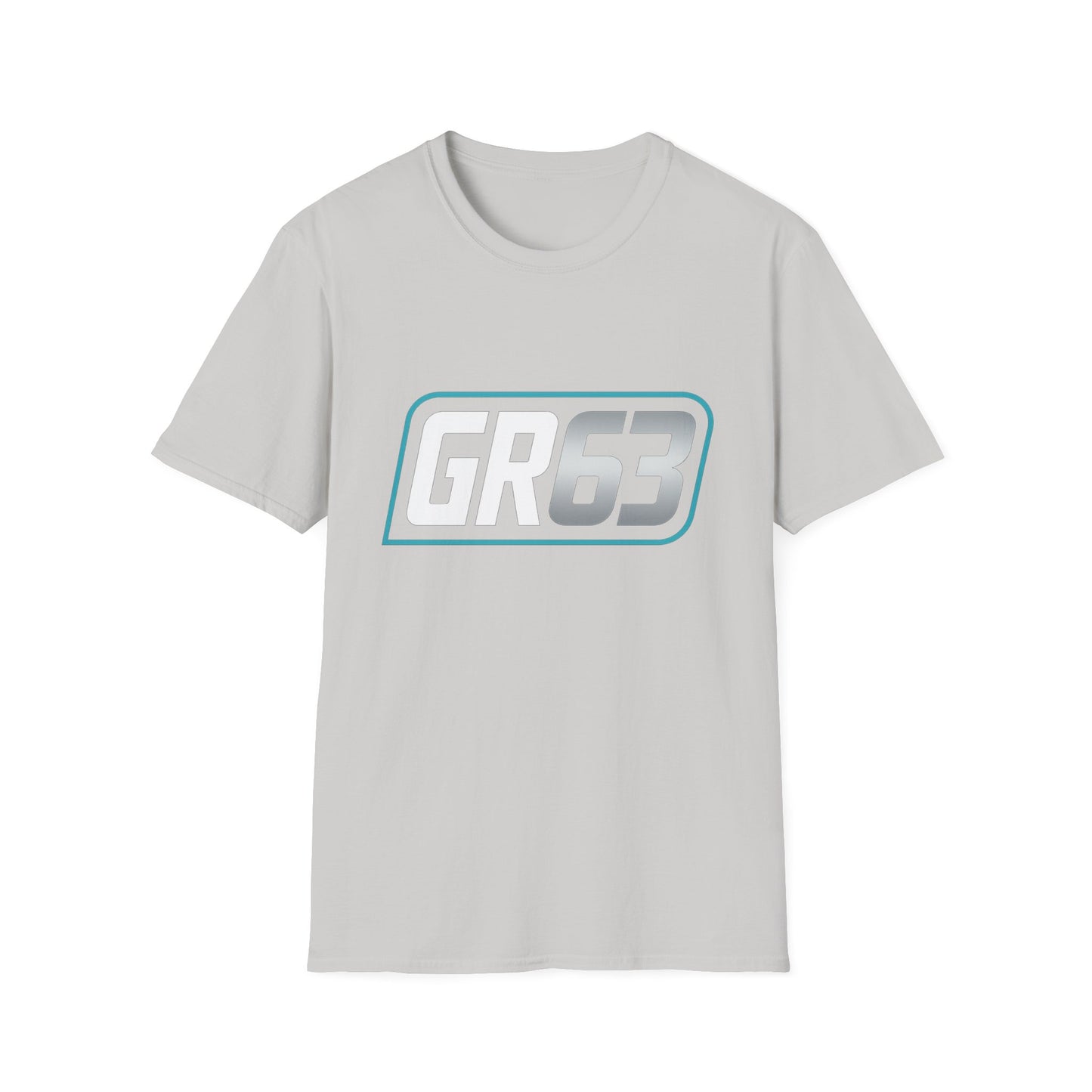GR63 Racing Number T-Shirt — Personalized 'George Russell' Back Graphic