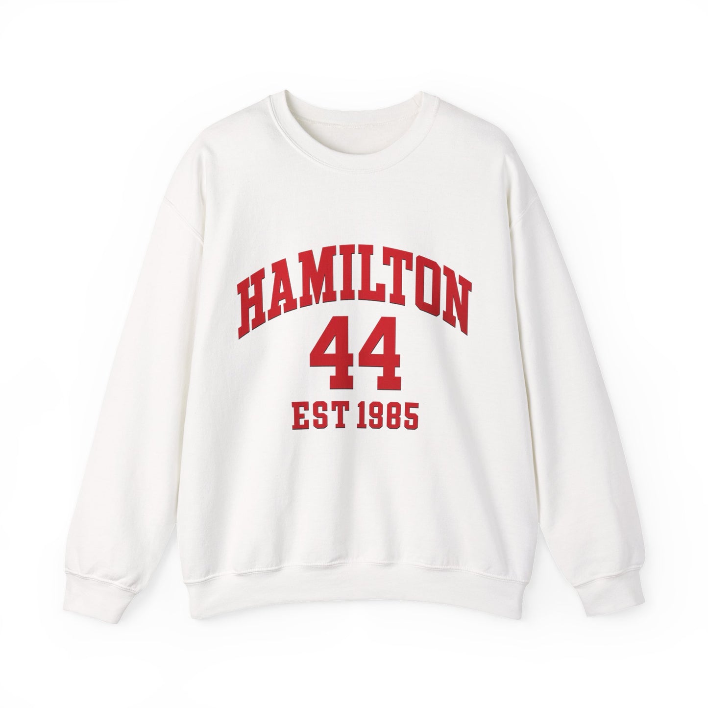 Hamilton 44 Crewneck Sweatshirt – Vintage Collegiate Track Team Design