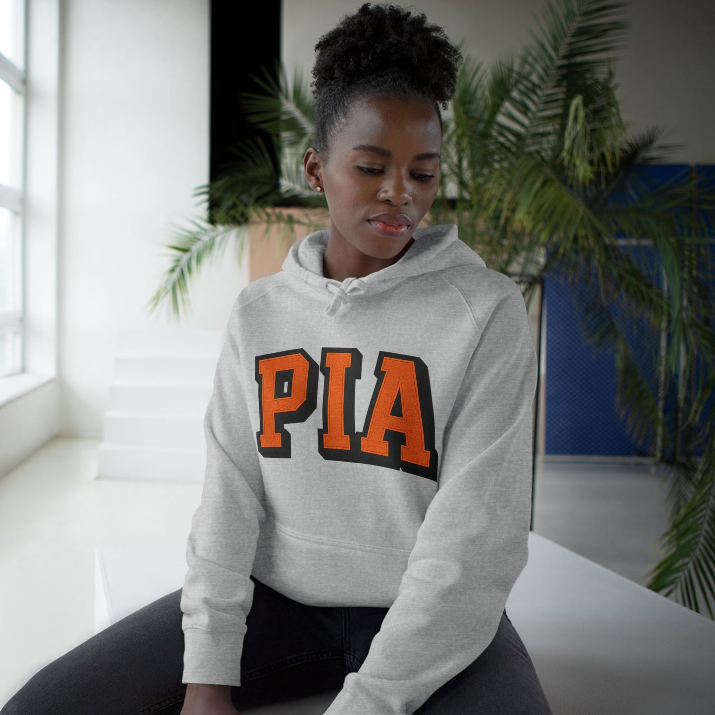 PIA Arch Logo Hoodie — Track & Field Nation Athletic Pullover