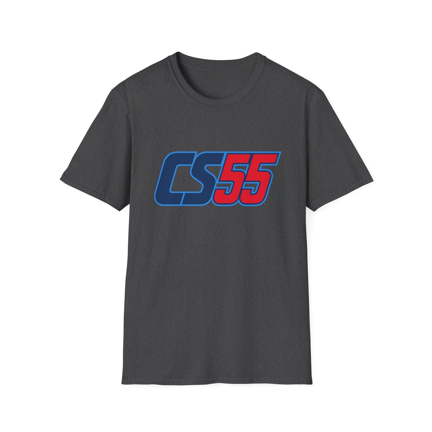 CS55 Racing Logo T‑Shirt — Calos Sainz Motorsport Tee