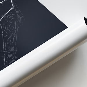 Autodromo Nazionale di Monza Framed Canvas Print