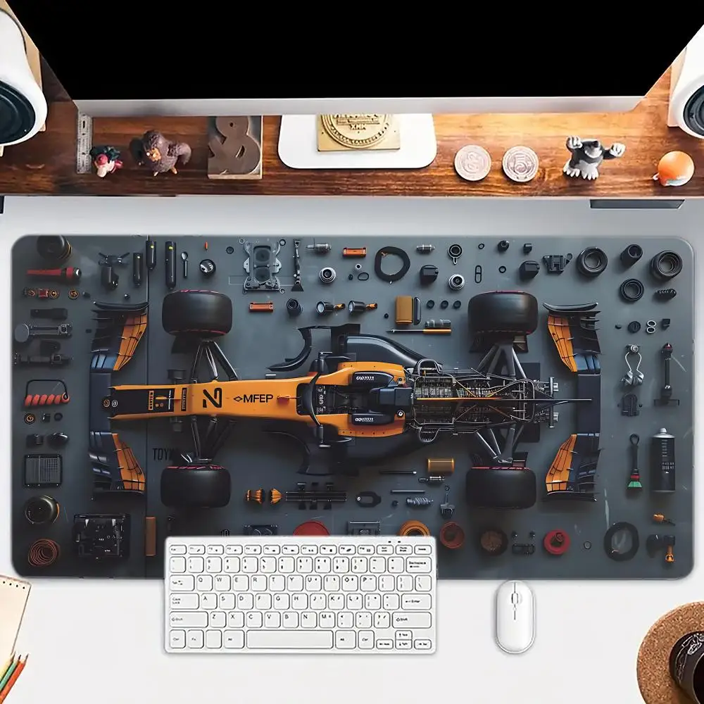 F1 car mouse mat surface