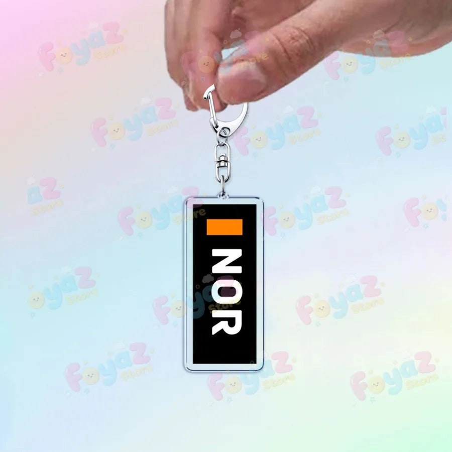 F1 grid keychain collection