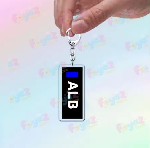 F1 grid keychain collection