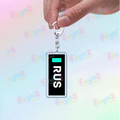 F1 grid keychain collection