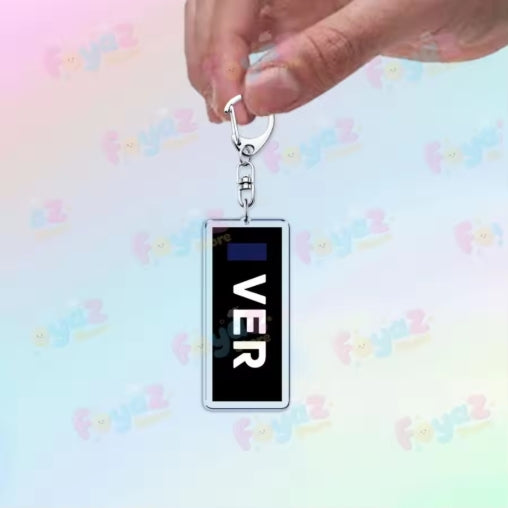 F1 grid keychain collection