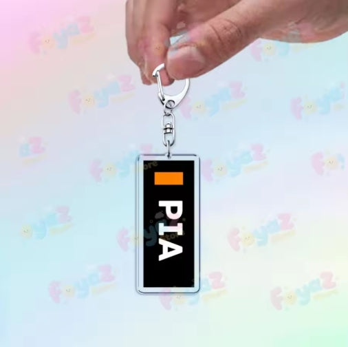 F1 grid keychain collection