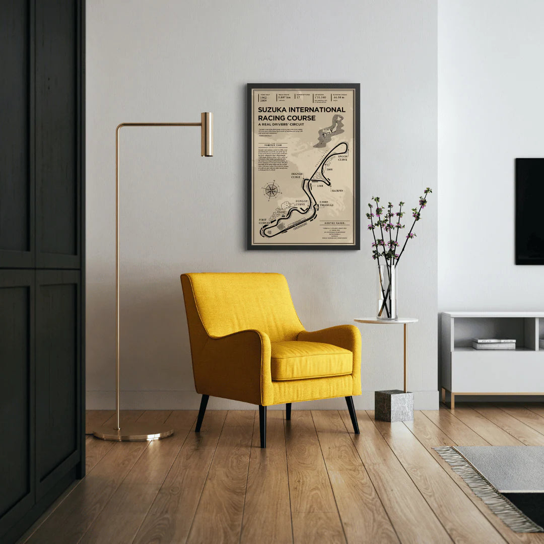 Suzuka circuit classic poster