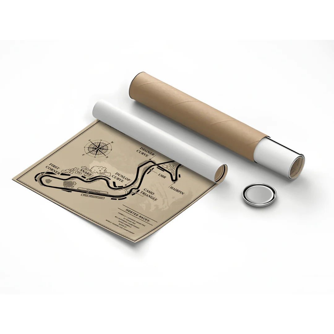 Suzuka circuit classic poster